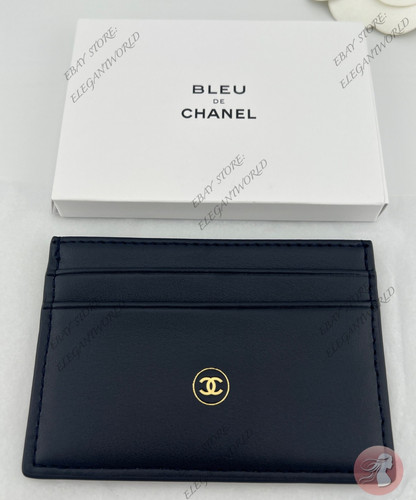 Chanel bleu portafoglio porta - chanel,