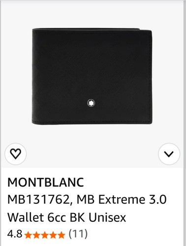 Portafoglio mont blanc bifold - portafoglio,
