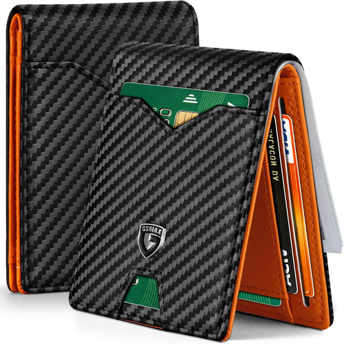 Portafoglio uomo slim rfid - portafoglio,