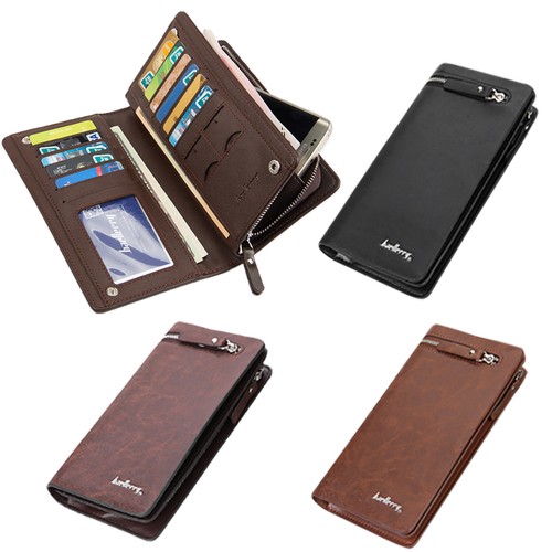 Portafoglio lungo uomo bifold