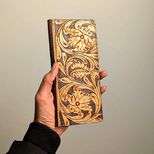 Portafoglio lungo bifold - , in