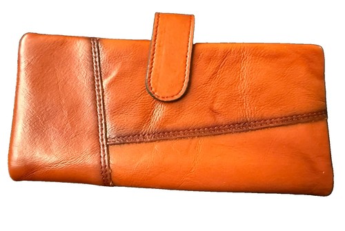 Portafoglio lungo vintage - , vera