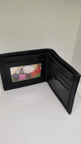 Portafoglio uomo nero - portafoglio, bifold